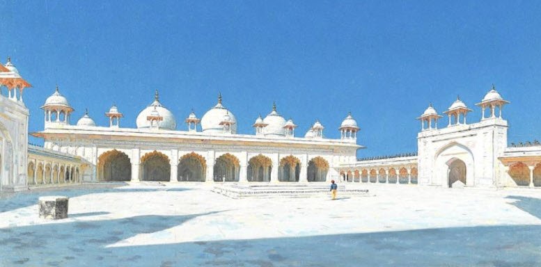 Moti Masjid (Agra Fort), Agra, Uttar Pradesh - Vushii.com